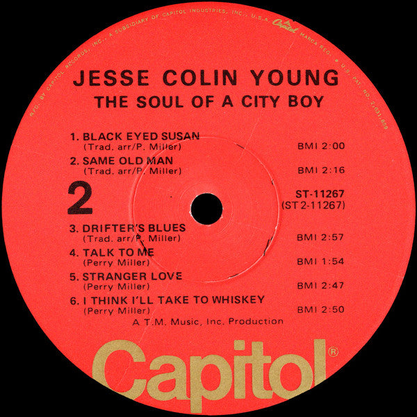 Jesse Colin Young : The Soul Of A City Boy (LP, Album, RE, Win)