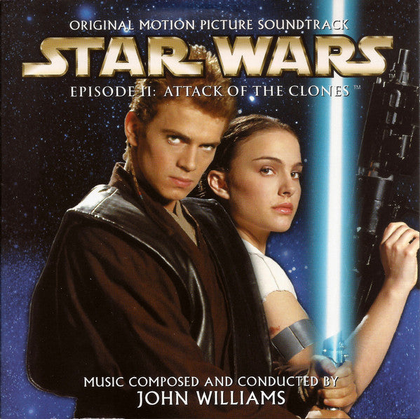John Williams (4) : Star Wars Episode II: Attack Of The Clones (Original Motion Picture Soundtrack) (CD, Album, Ana)