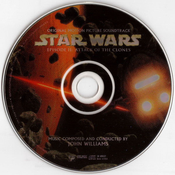 John Williams (4) : Star Wars Episode II: Attack Of The Clones (Original Motion Picture Soundtrack) (CD, Album, Ana)