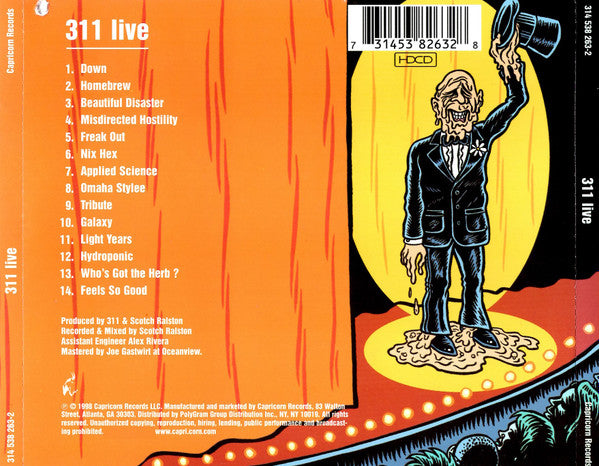 311 : Live (HDCD, Album)