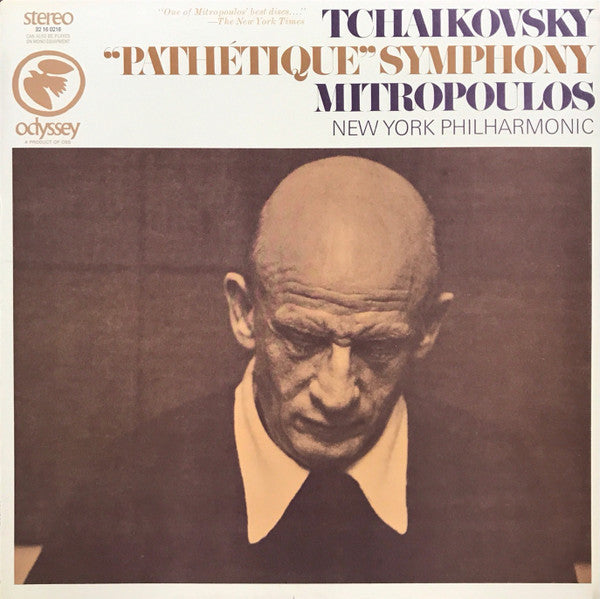 Pyotr Ilyich Tchaikovsky, Dimitri Mitropoulos, New York Philharmonic : "Pathétique" Symphony (LP, RE)