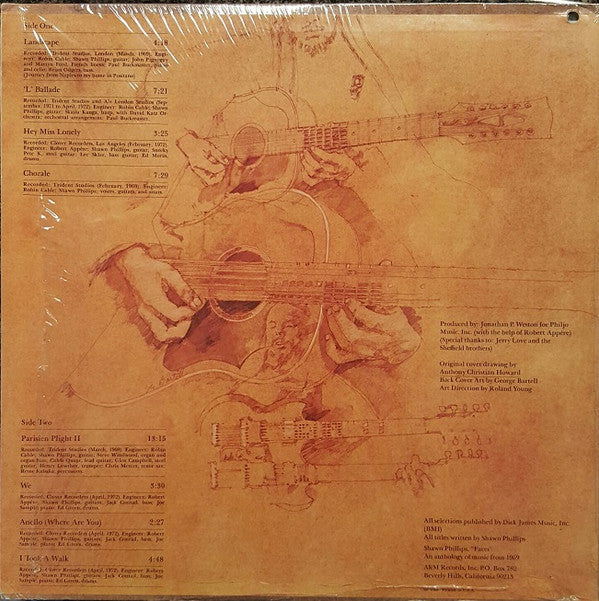 Shawn Phillips (2) : Faces (LP, Album, Pit)