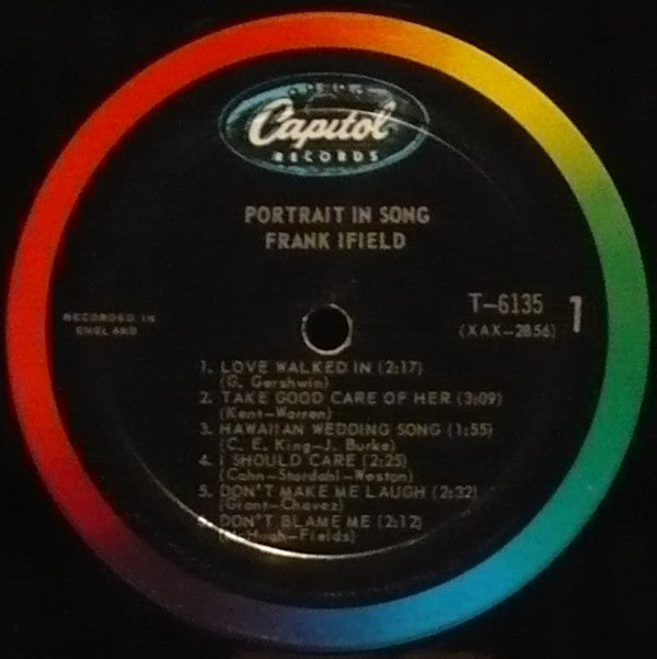 Frank Ifield : Portrait In Song (LP, Mono)