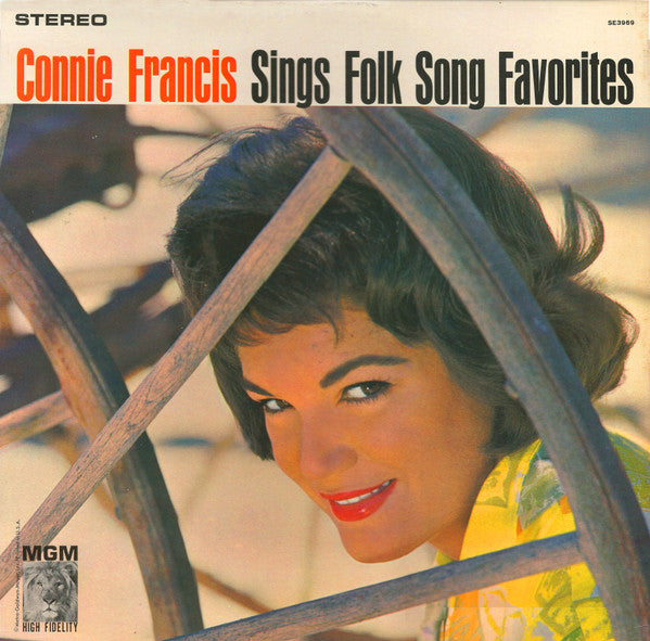 Connie Francis : Sings Folk Song Favorites (LP, Album)