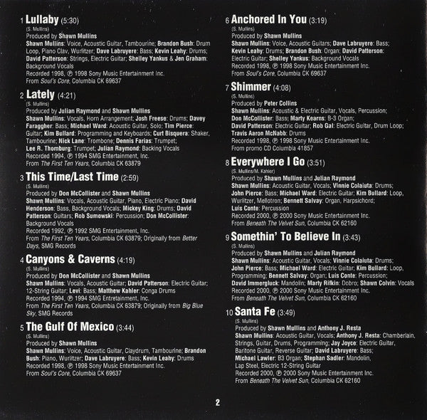 Shawn Mullins : The Essential Shawn Mullins (CD, Comp)