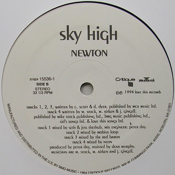 Newton (2) : Sky High (12")