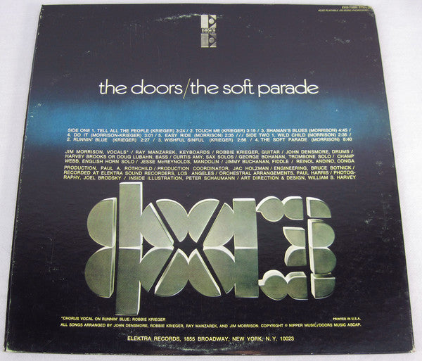 The Doors : The Soft Parade (LP, Album, RE, RP, SRC)