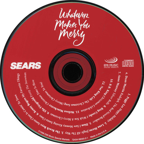 Various : Whatever Makes You Merry (CD, Comp)