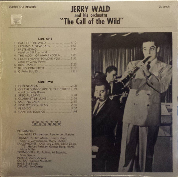 Jerry Wald And His Orchestra : Call Of The Wild (LP)