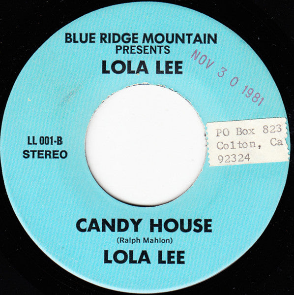 Lola Lee (2) : Waltz Of The Wind / Candy House (7", Single)