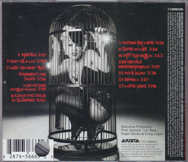 P!NK : Try This (CD, Album, Copy Prot., Promo, Cle)