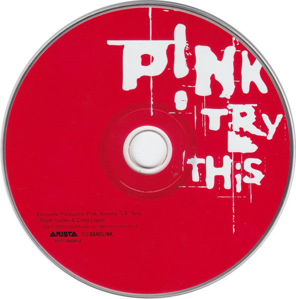 P!NK : Try This (CD, Album, Copy Prot., Promo, Cle)