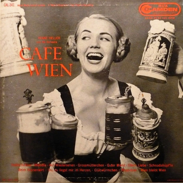 Franz Heller : Café Wien (LP, Mono)