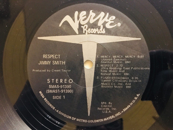 Jimmy Smith : Respect (LP, Album, Club)