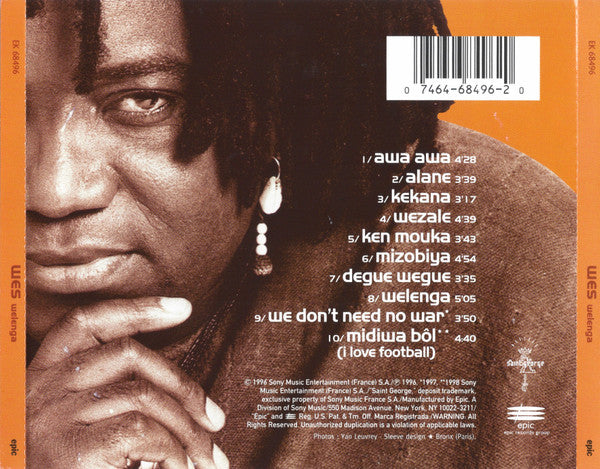 Wes : Welenga (Conscience Universelle) (CD, Album)