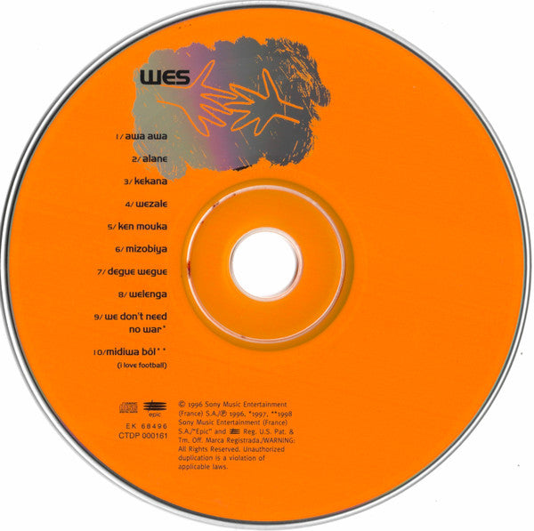 Wes : Welenga (Conscience Universelle) (CD, Album)
