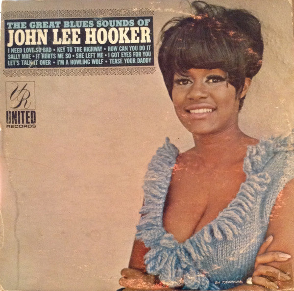 John Lee Hooker : The Great Blues Sounds Of John Lee Hooker (LP, Album, Mono, RE)