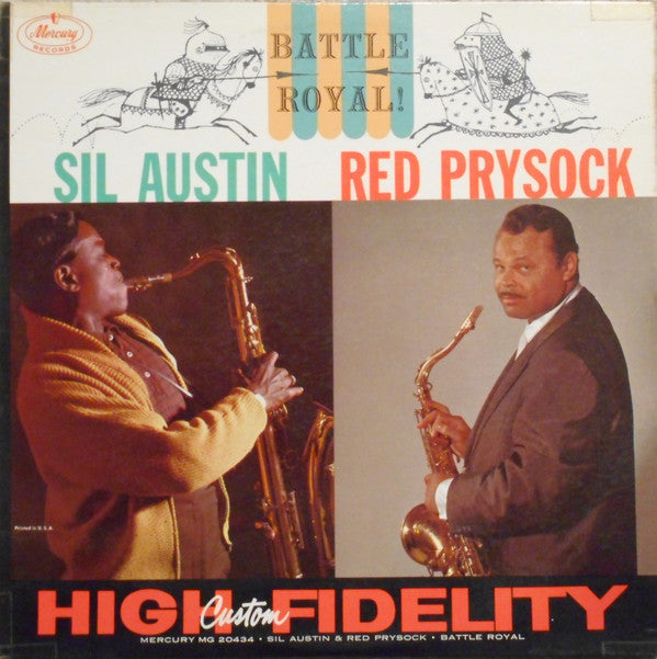 Sil Austin - Red Prysock : Battle Royal (LP, Album, Mono)