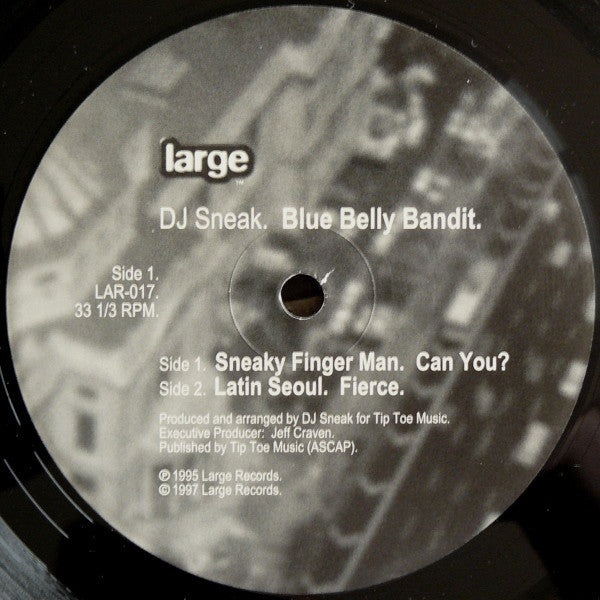 DJ Sneak : Blue Belly Bandit (12", EP, RE)