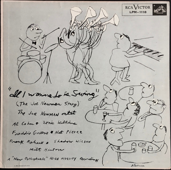 Joe Newman Octet : All I Wanna Do Is Swing (LP, Album, Mono, Ind)