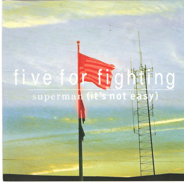 Five For Fighting : Superman (It's Not Easy) (CD, Single, Promo)