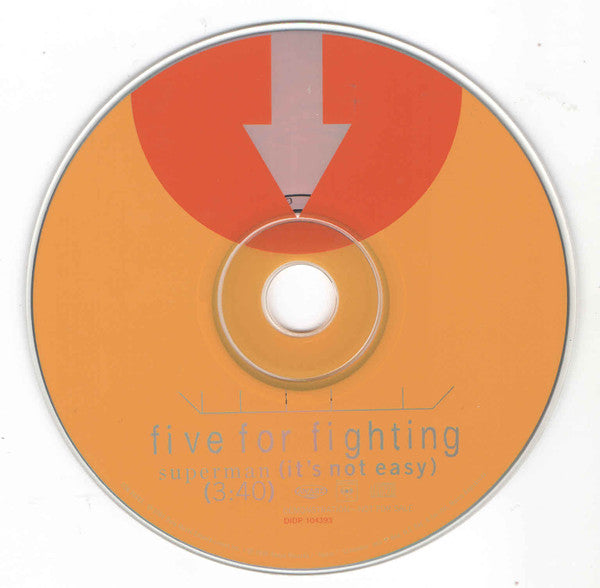 Five For Fighting : Superman (It's Not Easy) (CD, Single, Promo)
