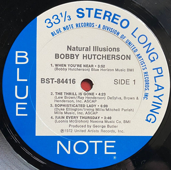 Bobby Hutcherson : Natural Illusions (LP, Album, Ter)