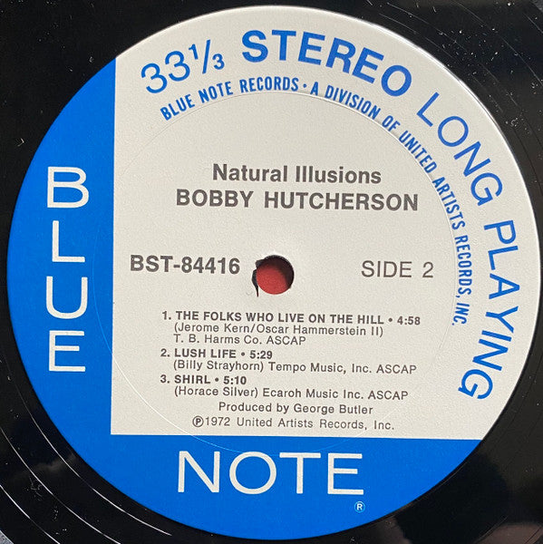 Bobby Hutcherson : Natural Illusions (LP, Album, Ter)