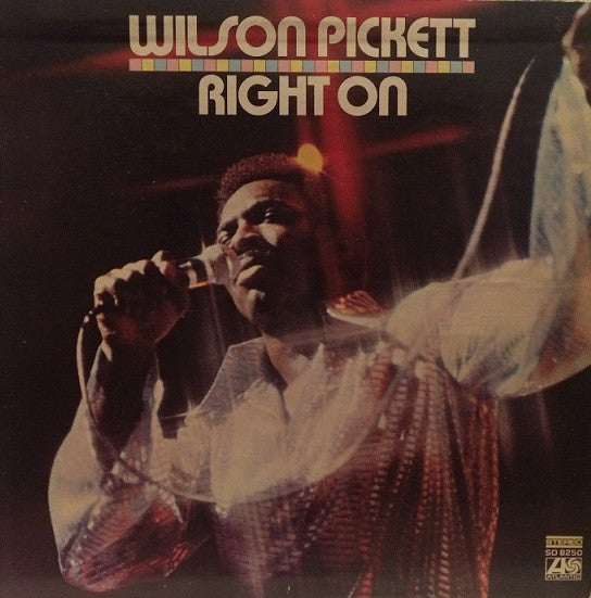 Wilson Pickett : Right On (LP, Album, PR )