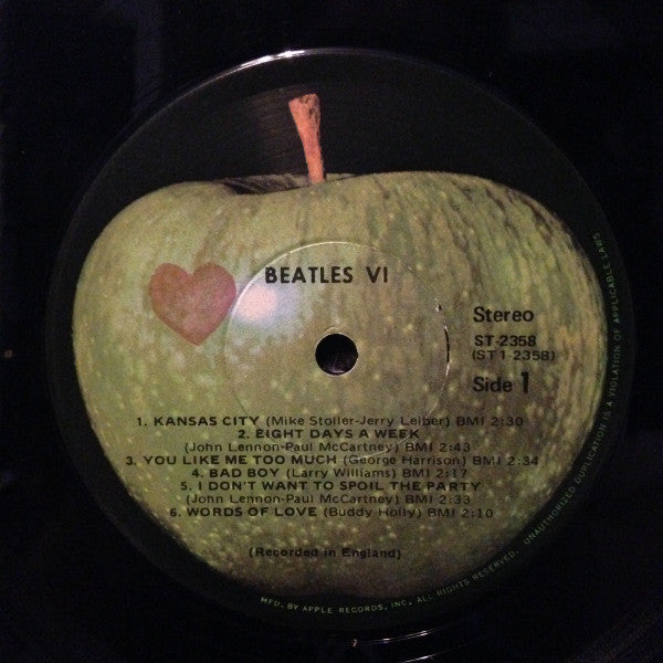 The Beatles : Beatles VI (LP, Album, RE, Jac)