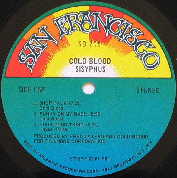 Cold Blood : Sisyphus (LP, Album, PR )