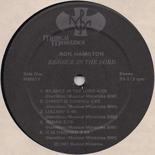 Ron Hamilton : Rejoice In The Lord (LP, Album)