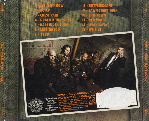 Rehab (2) : Graffiti The World (CD, Album, RE)