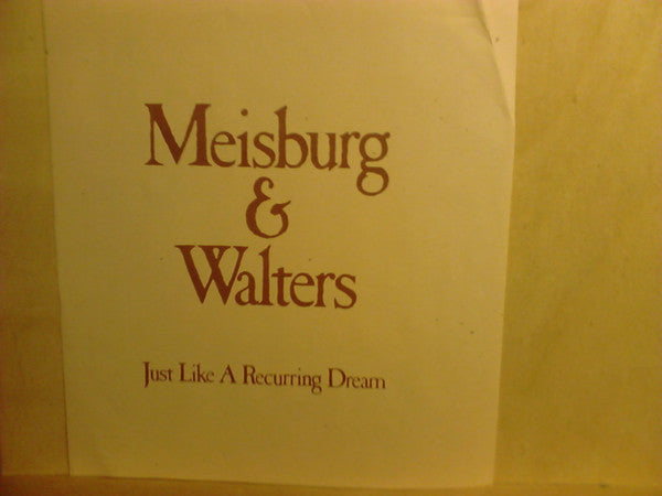 Meisburg & Walters : Just Like A Recurring Dream (LP, Album)