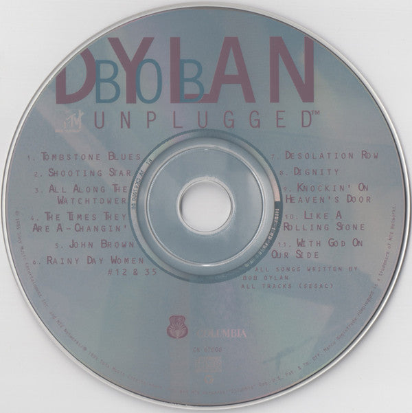 Bob Dylan : MTV Unplugged (CD, Album)