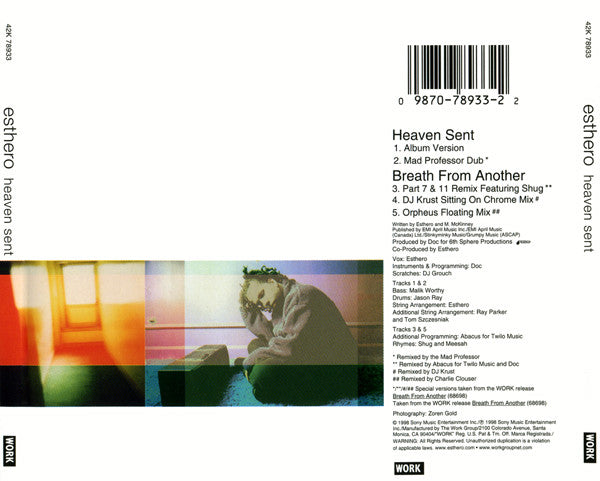 Esthero : Heaven Sent (CD, Maxi)