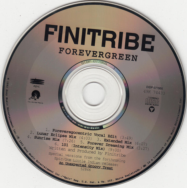 Finitribe : Forevergreen (CD, Maxi)