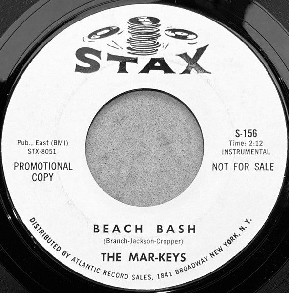 The Mar-Keys : Beach Bash / Bush Bash (7", Single, Promo)