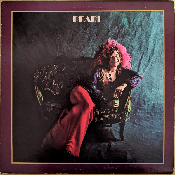 Janis Joplin : Pearl (LP, Album, RE, Bar)