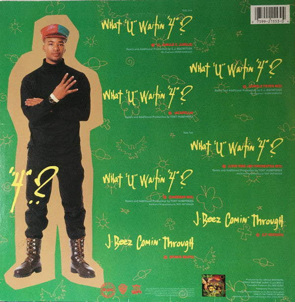 Jungle Brothers : What "U" Waitin' "4"? (12", Maxi)