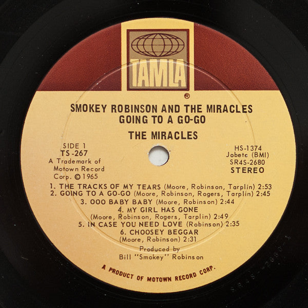 Smokey Robinson And The Miracles* : Going To A Go-Go (LP, Album, RE, Ind)