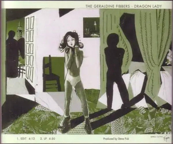 The Geraldine Fibbers : Dragon Lady (CD, Single, Promo)