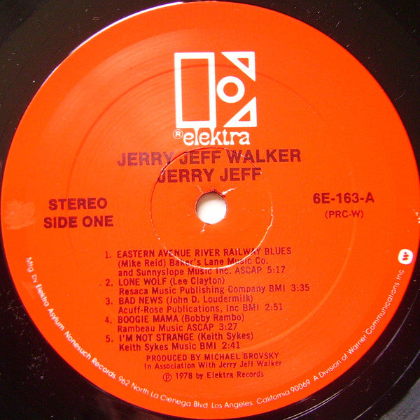 Jerry Jeff Walker : Jerry Jeff (LP, Album, RE, PRC)