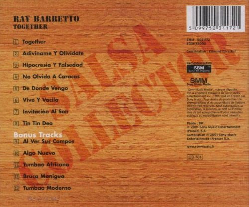 Ray Barretto : Together (CD, Album, RE, RM)