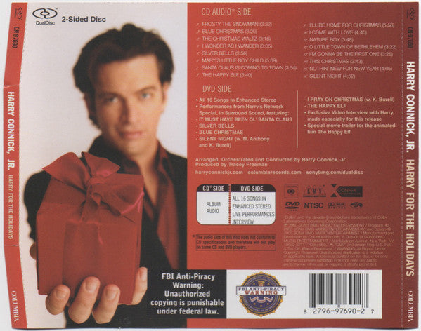 Harry Connick, Jr. : Harry For The Holidays (Hybrid, DualDisc, Album, NTSC)