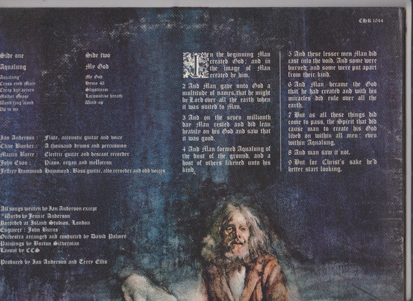 Jethro Tull : Aqualung (LP, Album, Club, RP, Gat)
