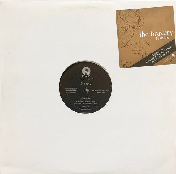 The Bravery : Fearless (Remixes) (2x12", Promo)