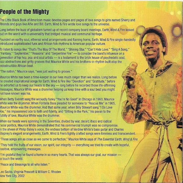 Earth, Wind & Fire : The Essential Earth, Wind & Fire (2xCD, Comp)