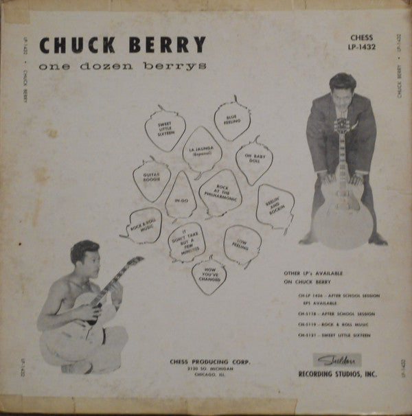 Chuck Berry : One Dozen Berrys (LP, Album, Mono, Ind)