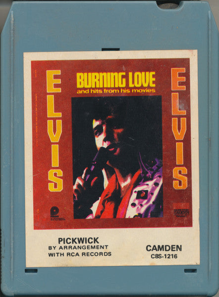 Elvis Presley : Burning Love And Hits From His Movies, Vol. 2 (8-Trk, Comp, RE)
